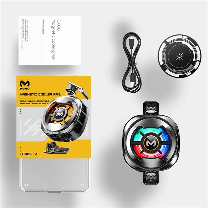 Temperature Display Mobile Phone Cooler Cooling Fan For Mobile Phone high quality